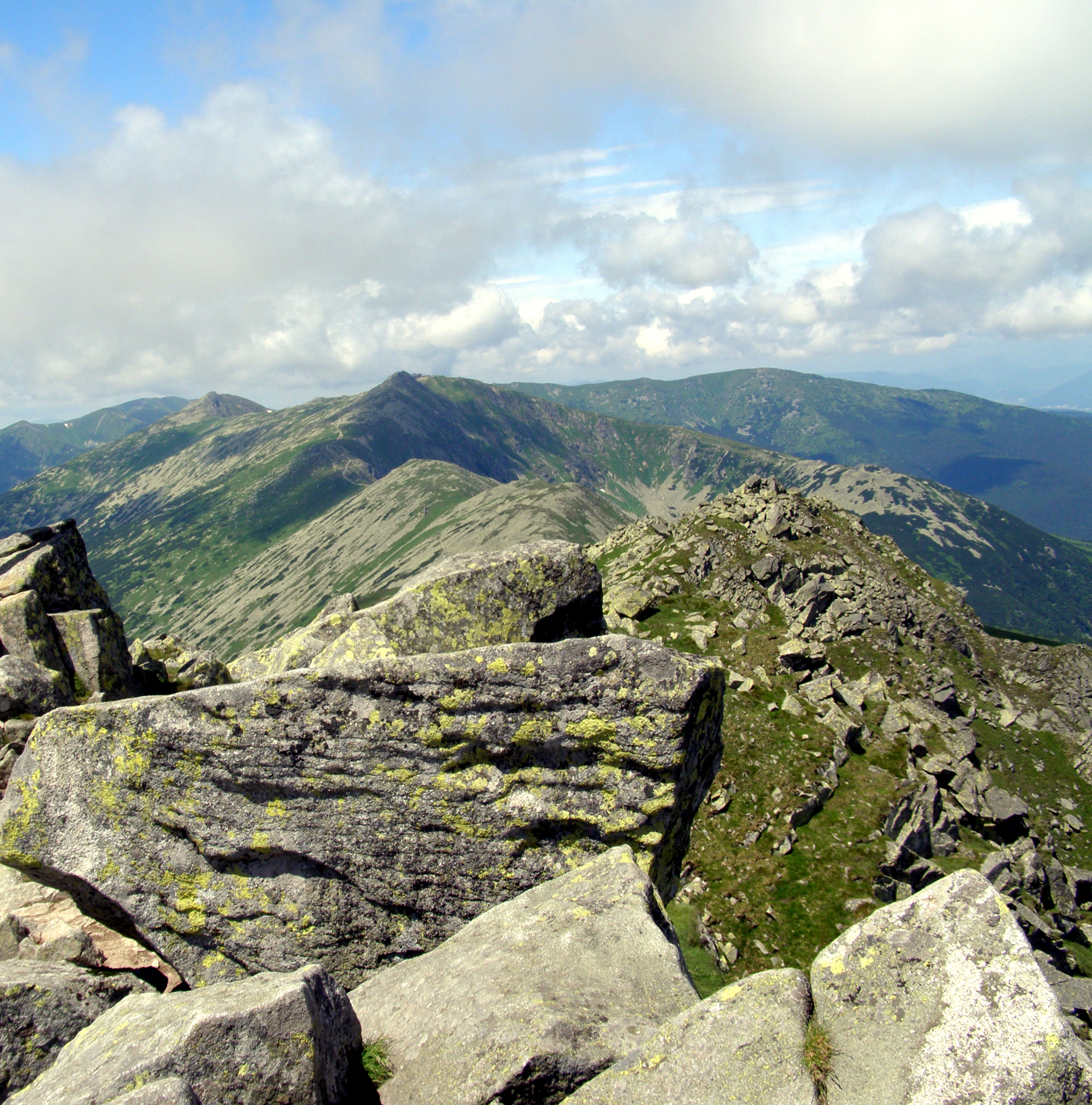 Pohľad z Ďumbiera, Nízke Tatry, autor: archív NAPANT