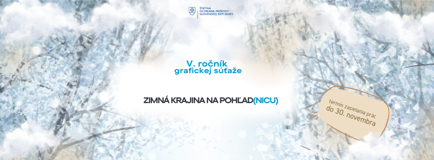 Plagát vo formáte na šírku propaguje 5. ročník grafickej súťaže „Zimná krajina na pohľad(NICU)”. Pozadie tvorí jemná ilustrácia zimnej krajiny so zasneženými stromami, oblakmi a chladnými odtieňmi bielej a modrej.  V hornej časti sa nachádza logo Štátnej ochrany prírody Slovenskej republiky. Uprostred plagátu je názov súťaže, pričom slovo „NICU“ je zvýraznené modrou farbou. Na pravej strane je svetlý štítok s textom: „termín zasielania prác: do 30. novembra”.  Dizajn pôsobí pokojne a zimne, podporuje tvorivosť a zodpovedá téme súťaže.